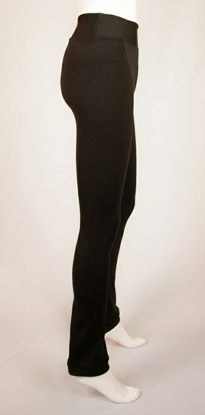 Persea Premium Black Flared Pant | Pro-Weight Figure Skating Pants