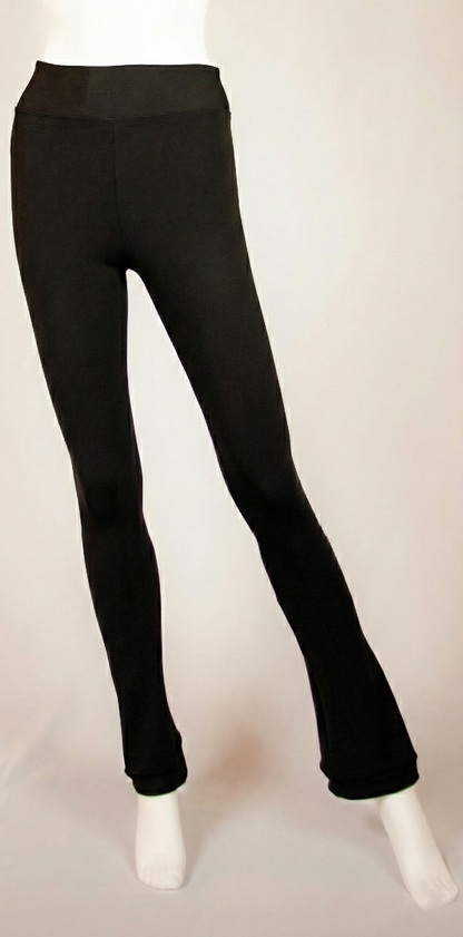 Persea Premium Black Flared Pant | Pro-Weight Figure Skating Pants